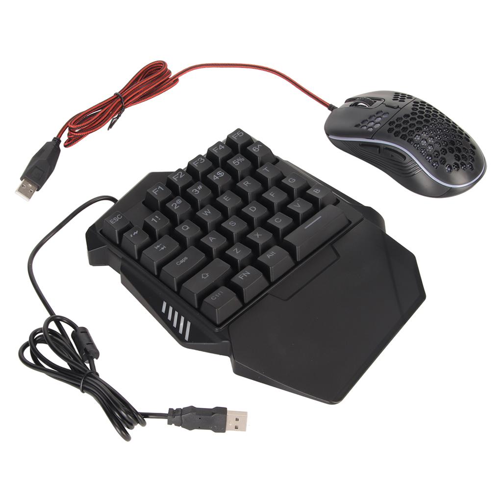 Keyboard Mouse Converter Turbo Function Wired Gaming Keyboard And Mouse and Converter Combo for PS