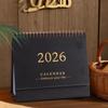 Desk Calendar  2026 Simple Calendar Small Desk Calendar Creative Coil Calendar Planner Desktop Decoration Office Stationery