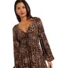 Nobody´s Child Womens/Ladies Samntha Leopard Print V Neck Midi Dress