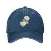 Sarah and Duck having fun Denim Cap Casual Baseball Caps Adjustable Hat Summer Unisex Baseball Hats