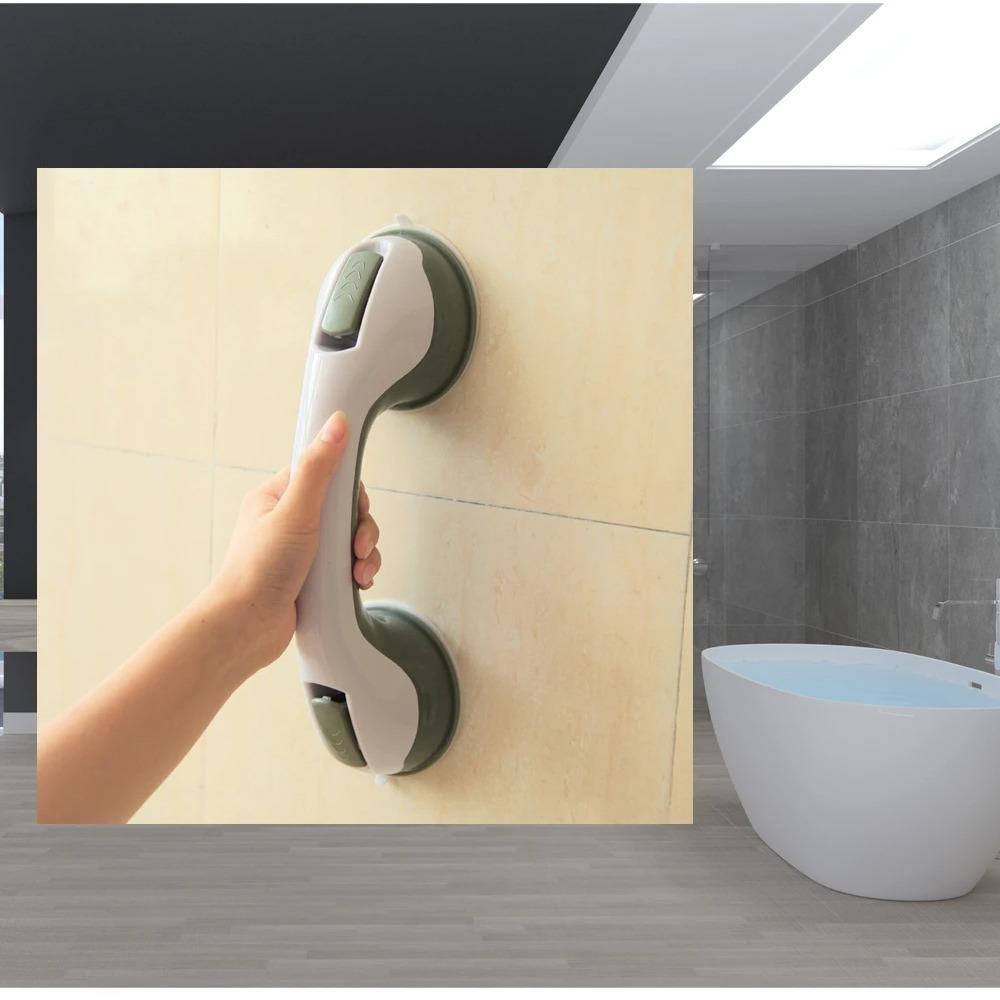 Safety Helping Handle Anti Slip Support Toilet Bthroom Safe Grab Bar Handle Vacuum Sucker Suction Cup Handrail Grip Keep Balance