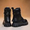 Children's Martin Boots, Girls' Boots, Autumn and Winter, Little Girls' Single Boots, Korean Version, British Style, Student Boots