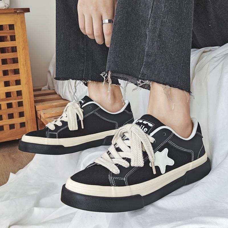 

Autumn new breathable retro skateboard shoes men s niche original sports canvas shoes men s trend casual shoes fashion 38 (female)