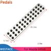 Auto Fußstütze Pedal Abdeckung für Mazda 2 3 6 CX3 CX4 CX5 CX9 für Infiniti Q30 Q30S QX30 Dead Pedal Kit Schutz Teile