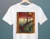 Flowering Plum Tree, After Hiroshige, Vincent Van Gogh, Unisex T-Shirt, Art T-Shirt, Gift for Her, Gift for Him, Art Lover Gift