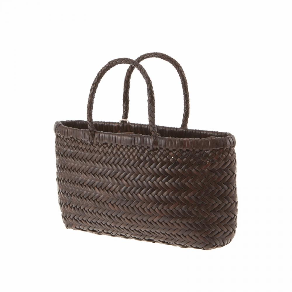 Dragon Diffusion Mini Flat Gora Tote Bag 8809 Tmavě hnědá