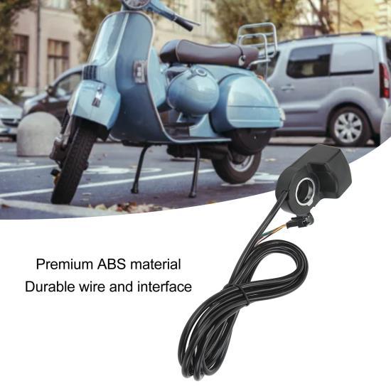 Elektrokolo s odolným ABS displejem, stabilním a citlivým ovládáním, plynový pedál pro elektrokolo 48V 