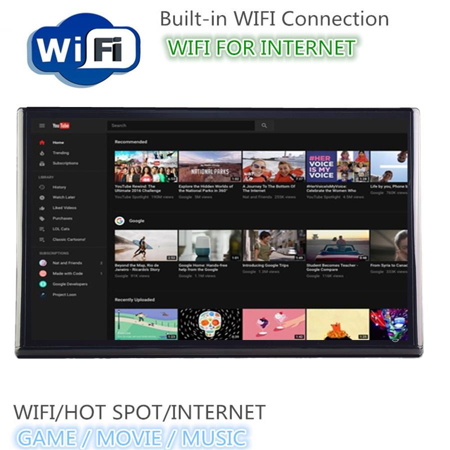 12.5"Headrest TV 1080P Car Monitor Android 11 Multifunction Tablet Touch Screen