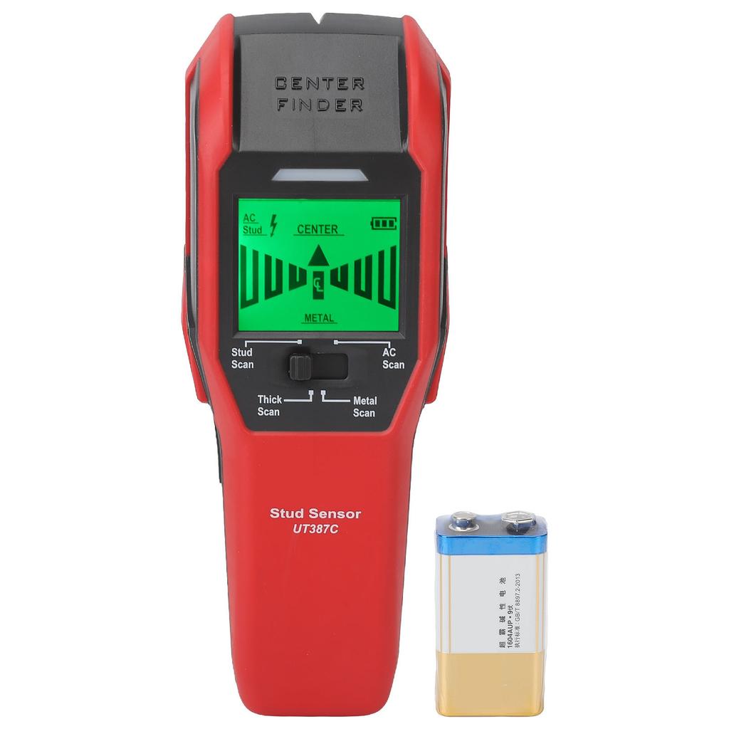 Hledač hřebů Kovový skener Elektronický detektor s pípáním pro betonovou vyztuženou zeď