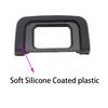 ULBTER Compatible Replacement Eyecup Eyepiece for D5200 Eyepiece Viewfinder Hot Shoe Cover DK-25 D5300, D5100, D3500, D3400, D3200, D3300, D3100,