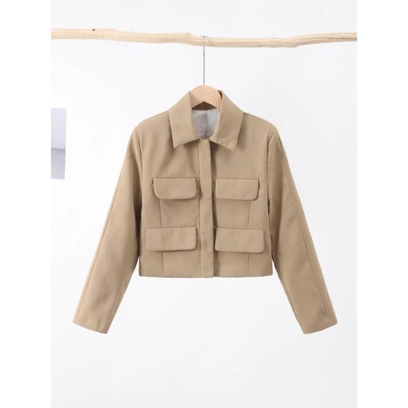 Red Short Coat Women Veste Fashion Suit Jacket Long Sleeve Turndown Slim Female Coats 2023 Autumn Winter Lady Commuter Tops Streetwear Jacket Overcoat