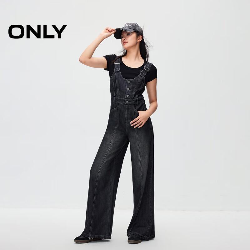 

ТОЛЬКО Женский Джинсовый Комбинезон с Завышенной Талией и Эффектом Похудения L