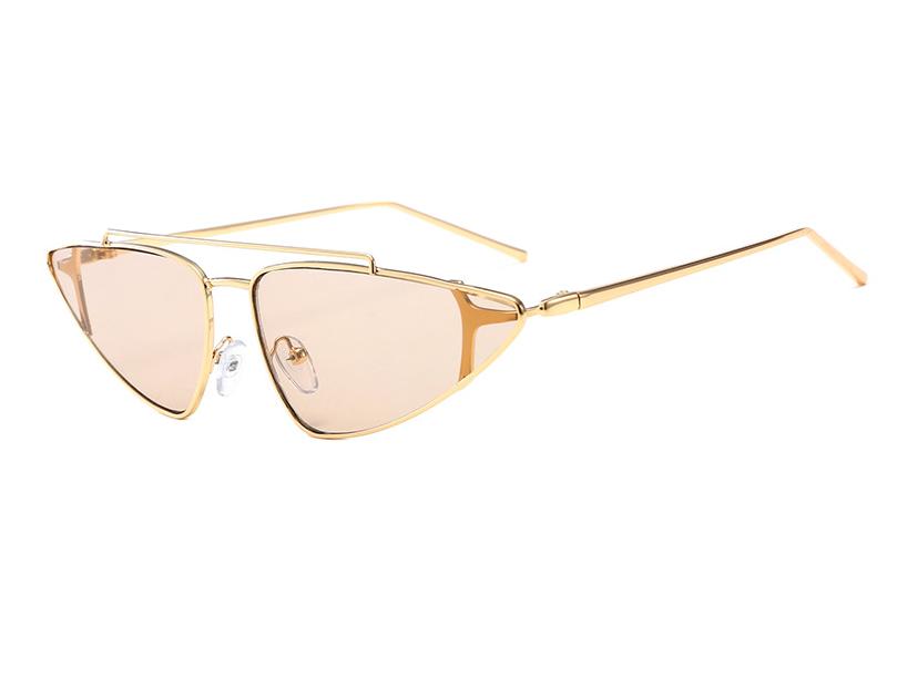 

Vintage Style Sun Glasses Woman Cat Eye Shape Anti-glare For Gents Sun Glasses Stylish Stylish Cool For Women Sunglass