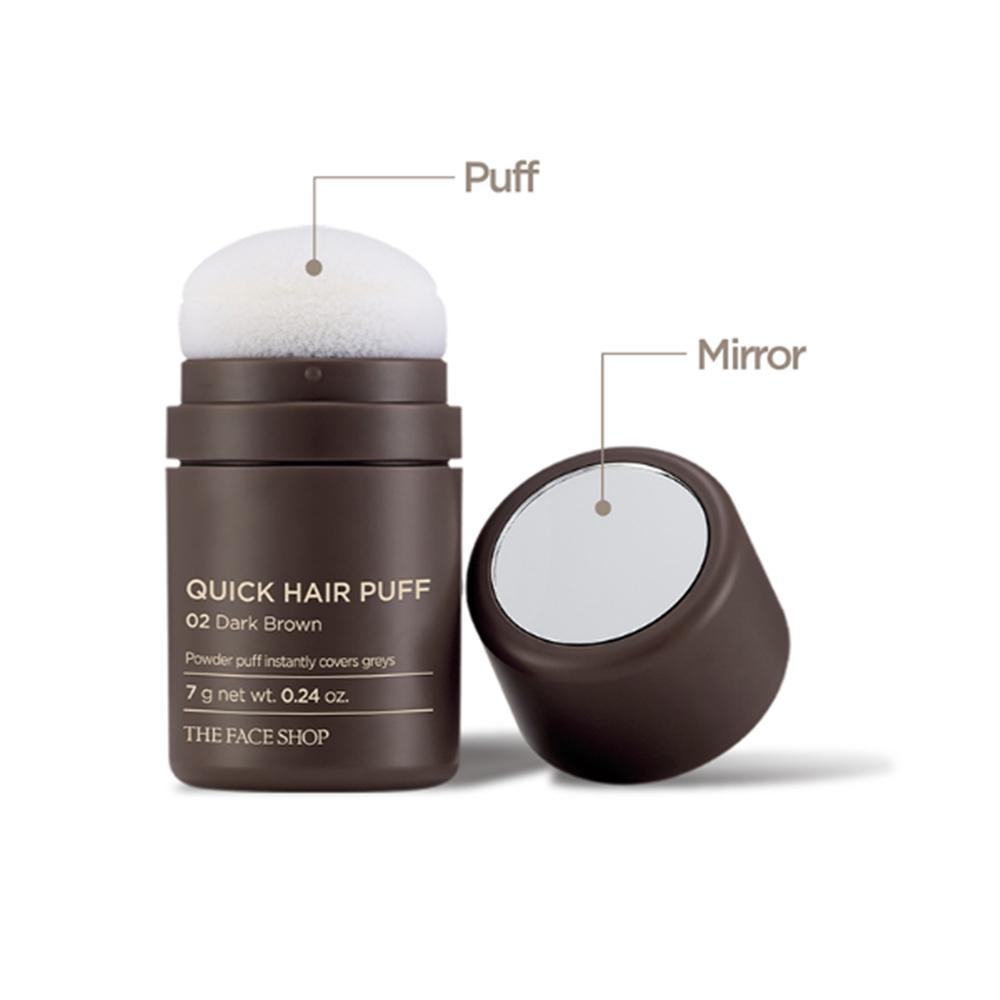 The Face Shop Rýchla vlasová púdrenka – Púder na tieňovanie línie vlasov 7 g (4 Možnosti)
