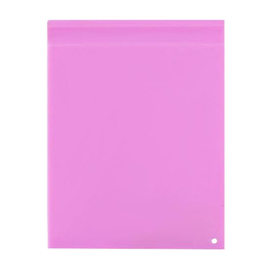 Reusable Silicone Writing Board Notebook with Badge Clip for Nurses Teachers Erasable Notepad with Pen Loop Eco-Friendly Memo Pad