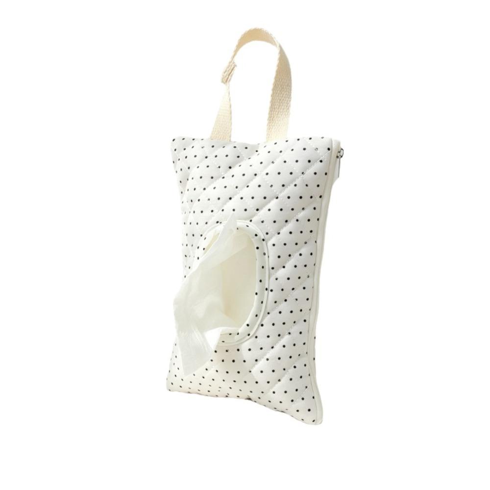 Quilted Baby Wipes Dispenser Floral Design Wet Tissue Storage Bag Mom Travel