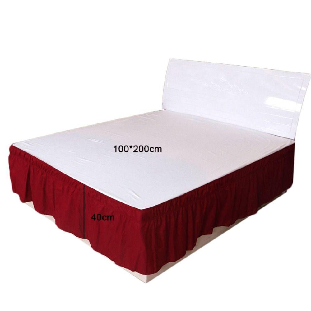 Ruffles Bed Dust Cover Princess Style Bed Sheet Soft Bed Skirt  Household