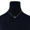 Collana con ciondolo a foglia di luna alla moda per donna, collana con dichiarazione per la spiaggia e le vacanze