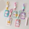 Photocard Holder Keychain Star Photocard Holder ID Cards Protective Sleeve School Stationery Supplies for Women Girls