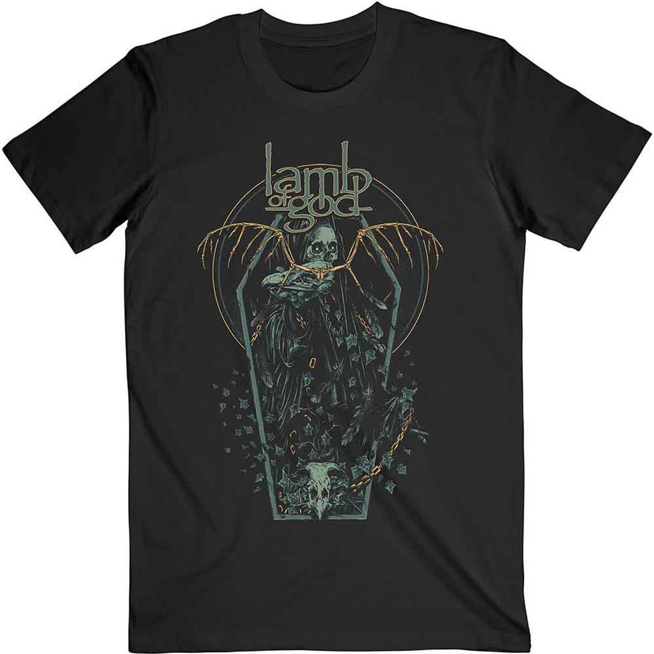 Lamb Of God: Coffin Kopia T-Shirt (Officially Licensed) X-Large XXXXL