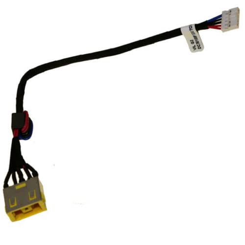 HSSDTECH DC Power Jack Charging Port Connector with Cable for Lenovo G500S/G505S