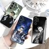 S-HSR Honkai Star R-Rail Phone Case For Samsung S26,S25,S24,S23,S22,S30,S21,Ultra,Plus,FE 5G Black Soft Cover
