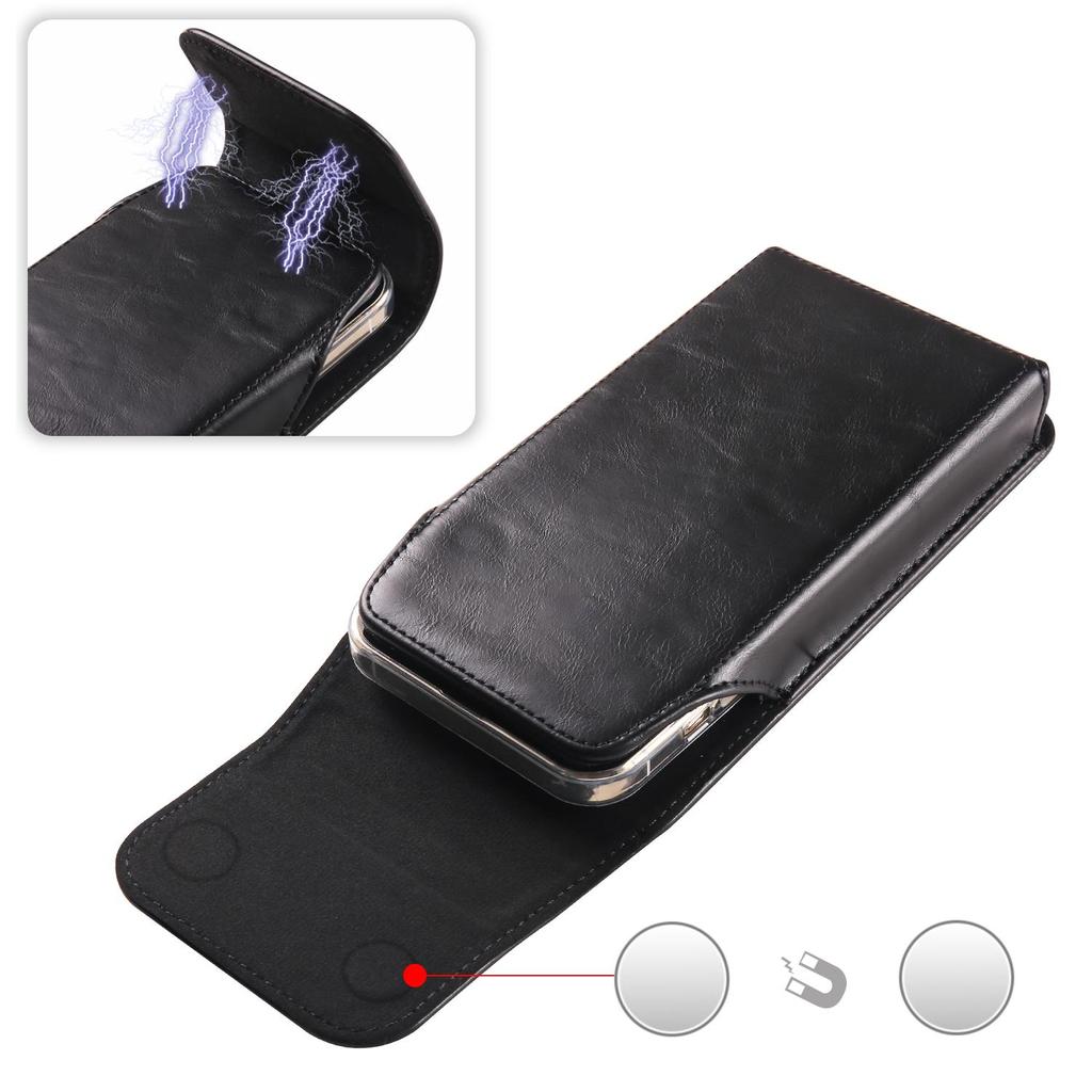 Pouzdro na telefon s klipem na opasek z hovězí kůže Pánské pouzdro do pasu pro iPhone 16 15 Pro Samsung Galaxy S24 S23 S22 Plus Xiaomi Redmi Note 13 12 Oppo pouzdro na pouzdro