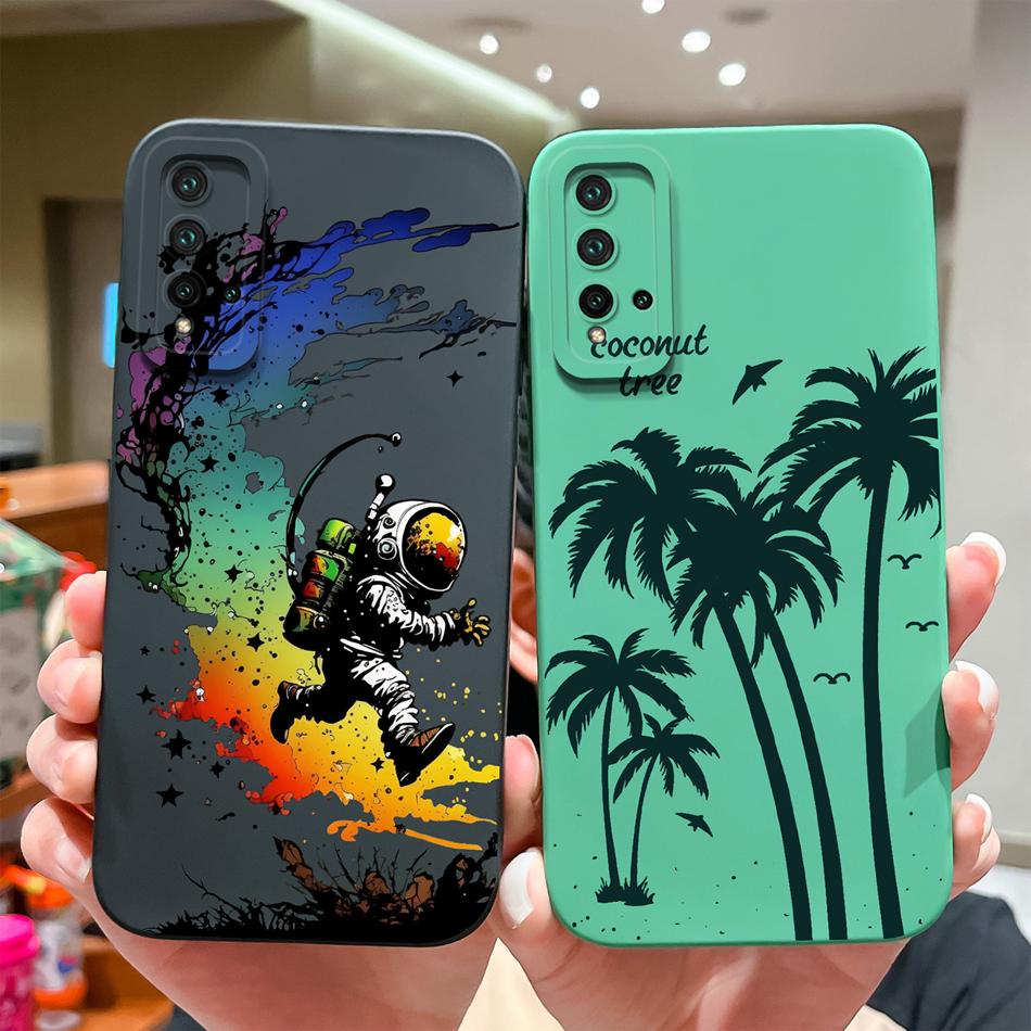 Case For Honor 20 Pro 20S Phone Cover For Huawei Honor20 Pro 20Pro Cute Cartoon Funda Soft Liquid Silicone High Quality Housing