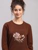 MONTE CARLO Women Round Neck Full Sleeve Sweatshirt