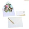 K1AE Multifunctional Floral Greeting Card for Birthdays,Thank You,Christmas,New Year