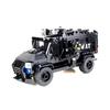Customizable Armored Police SWAT Truck Set for Tactical Training and Emergency Response Scenarios with Advanced Security Featur