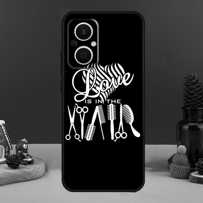 Hair Stylist Hairdresser Case For OPPO Reno 10 Pro 11 F 4 6 7 8 5 Lite 4Z 5Z 8T OPPO Find X6 Pro X5 X2 X3 Lite Cover