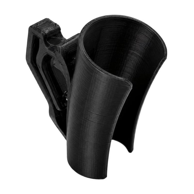 Camping Wash Station Shower Bracket with ABS Plastic Clip-On Cradle for Rear Vehicle Rinse Placement and Storage Use