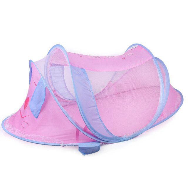 Baby Crib Netting Summer Portable Folding Baby Mosquito Cradle Net Kid Infant Sleep Shading