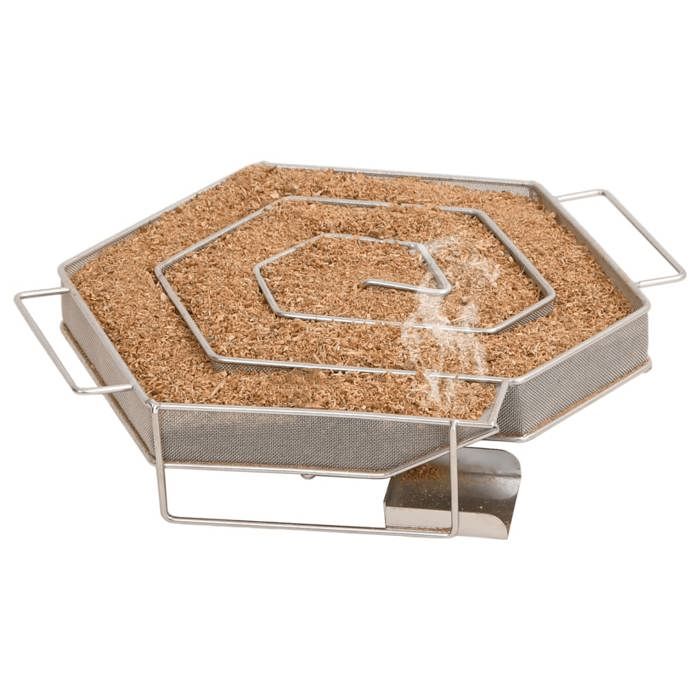 Fumoir à Froid - vidaXL - Générateur de Fumée Froide - Acier Inoxydable 304 - 22,5x22x4,5 cm - 200 g