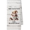 Coffee Kitchen Towels, Coffee-themed Gifts for Women Men Girls, Bar Decor Accessories, 16x24 Inch