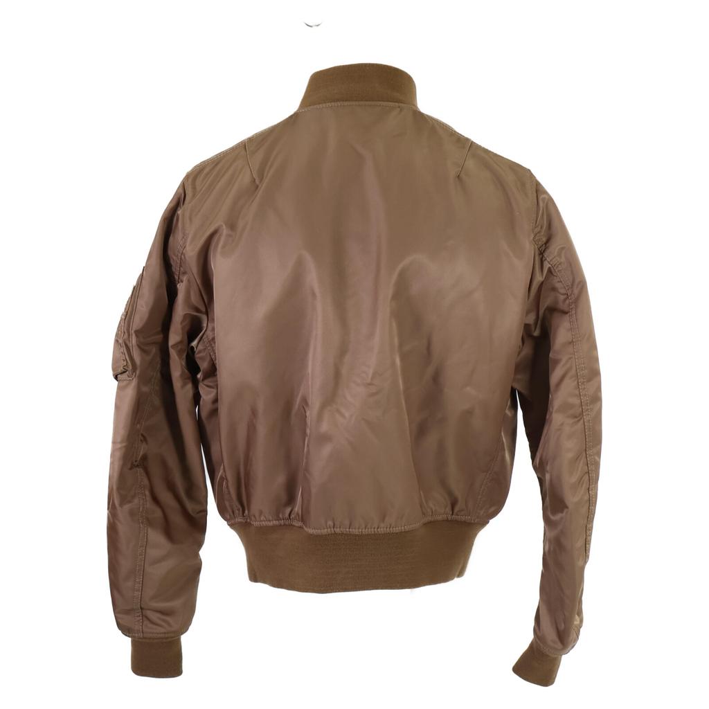 VALENTINO [Good Condition/Domestic Regular] 1V3CIL658MK Nylon Reversible MA-1 Bomber Jacket 48 Brown/Khaki (Camouflage)Used