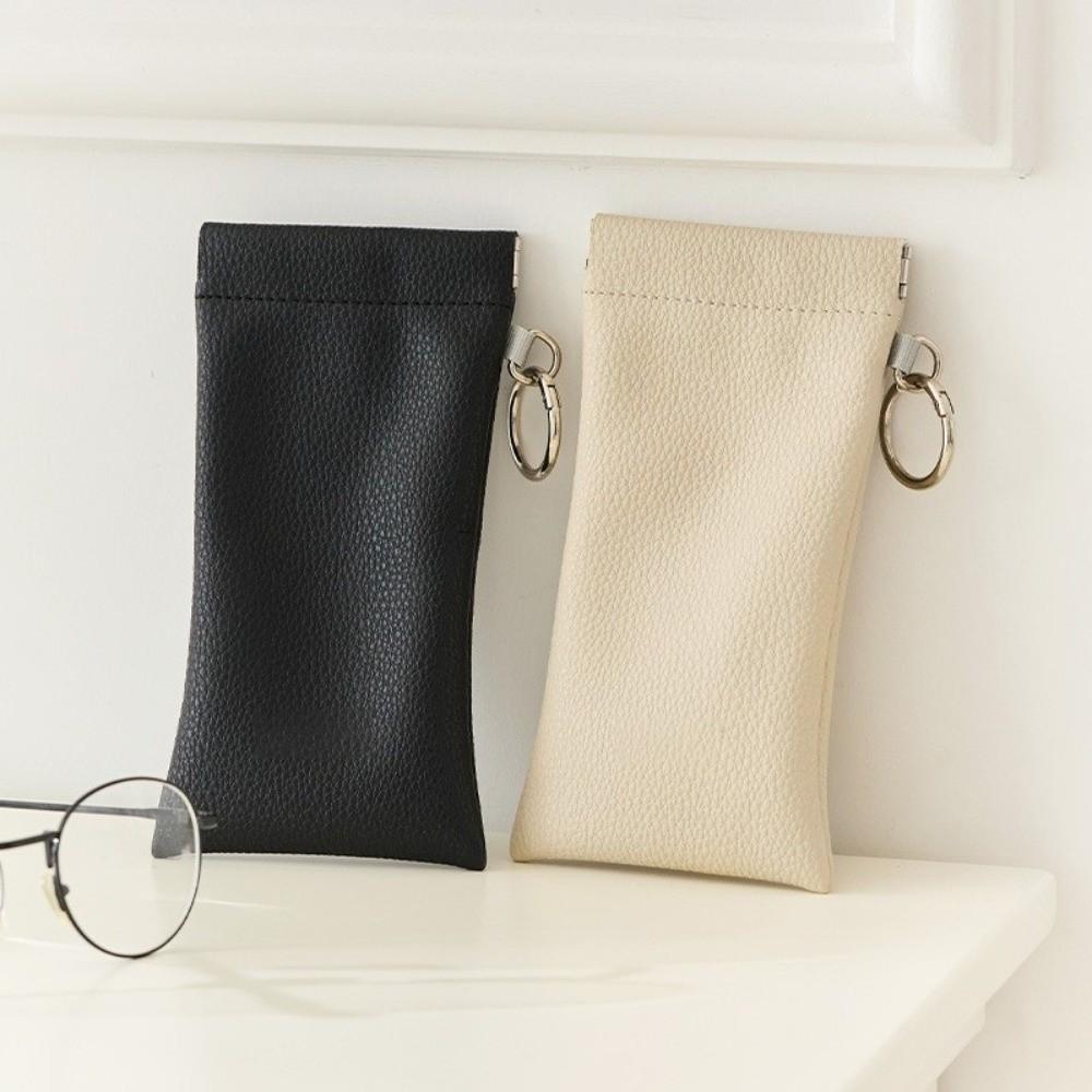PU Glasses Protective Case Dustproof Eyewear Pouch Fashion Sunglasses Case  Travel