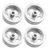 4Pcs RC Car Wheel Rim Aluminum Alloy Sturdy Structure Stylish Look Wheels Hub Rim for MN82 RC Car
