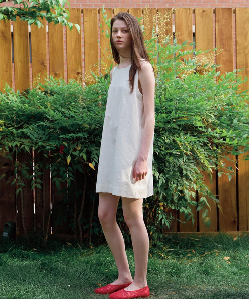 BUT'TON Stitch Mini Onepiece (Ivory)