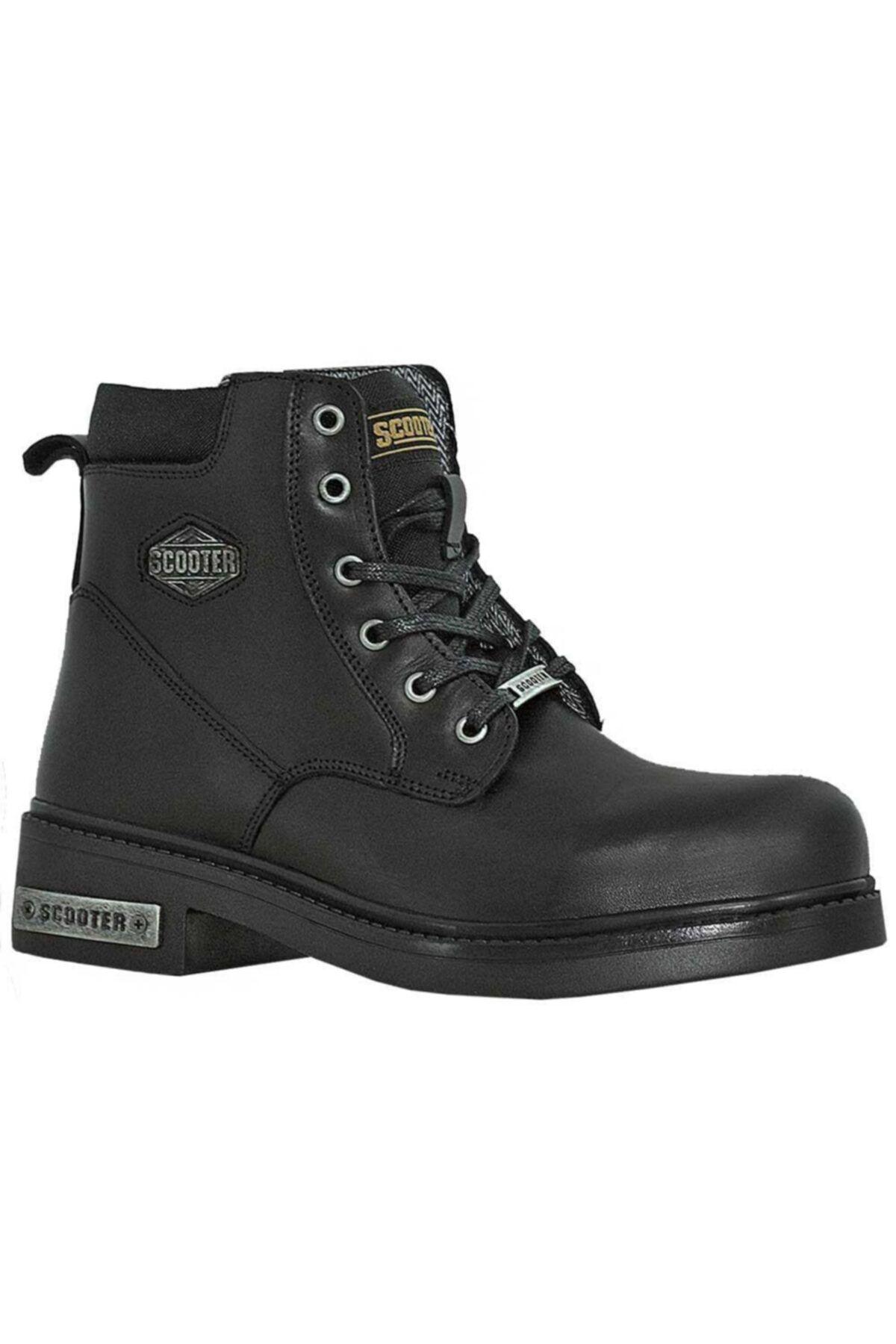 

Men s Fashion Flat Heeled Booties M Leather Boots Shoes 44