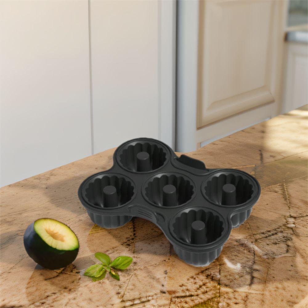 No Stick Air Fryer Donut  Baking Pan Silicone Donut Making Tray Easy To Clean Donut Mold  Home