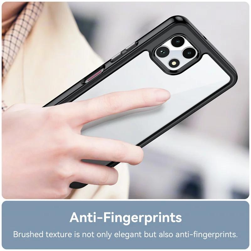 Transparent Colorful TPU Case for T-Mobile Revvl 7 Pro T Phone 2 Pro 5G Protective Cover Clear Shell Fundas Coque Capa