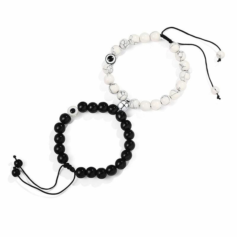 JYL TS Bracelet Men s Double Layer  Blue Eye Design Boosts Insight & Authority Couple-1