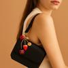 Stainless Steel Starfish Tassel Keychain Waterproof Versatile Bag Charm  Girls
