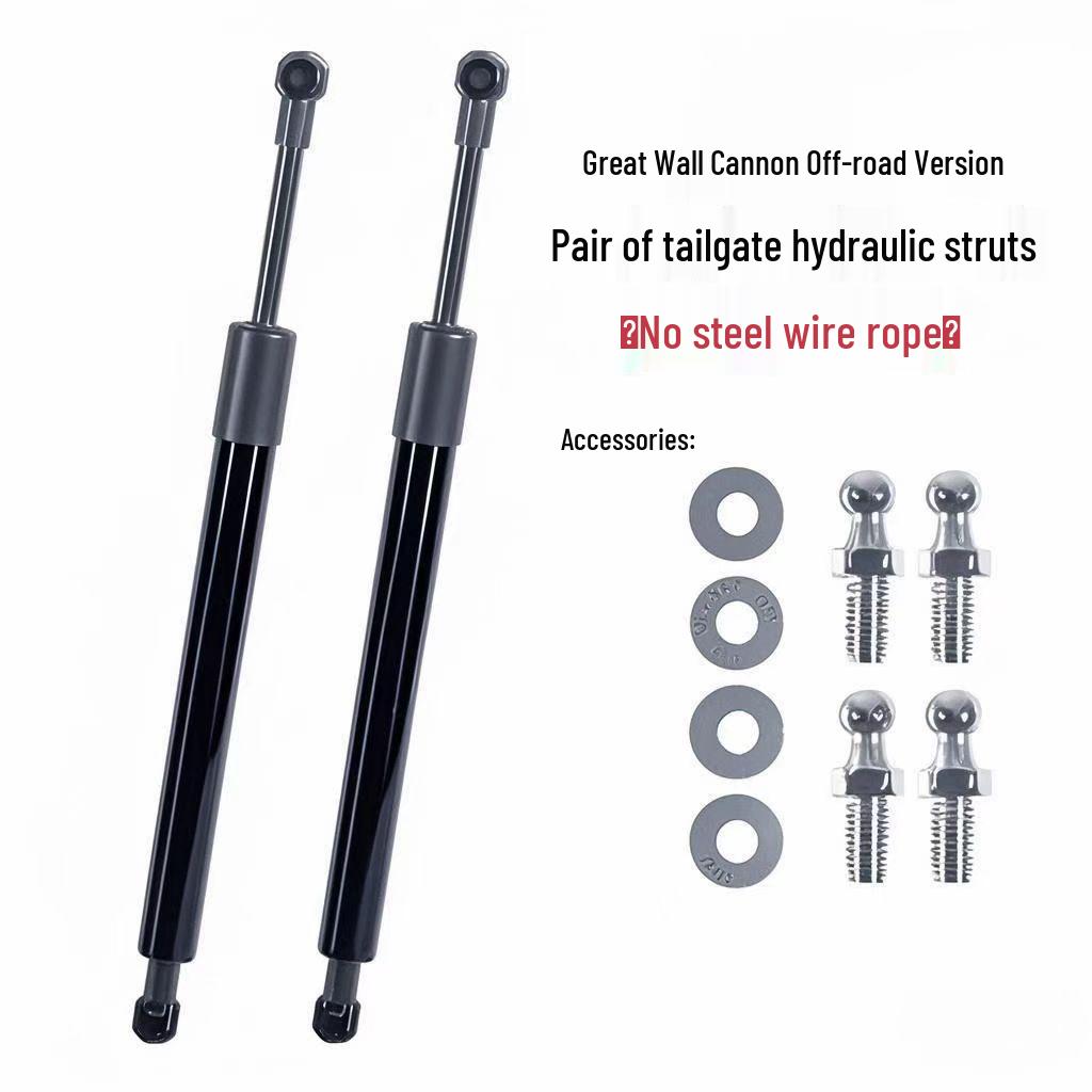 Hydraulic Trunk and Tailgate Damping Rod for 19-24 Great Wall Pao Pickup
