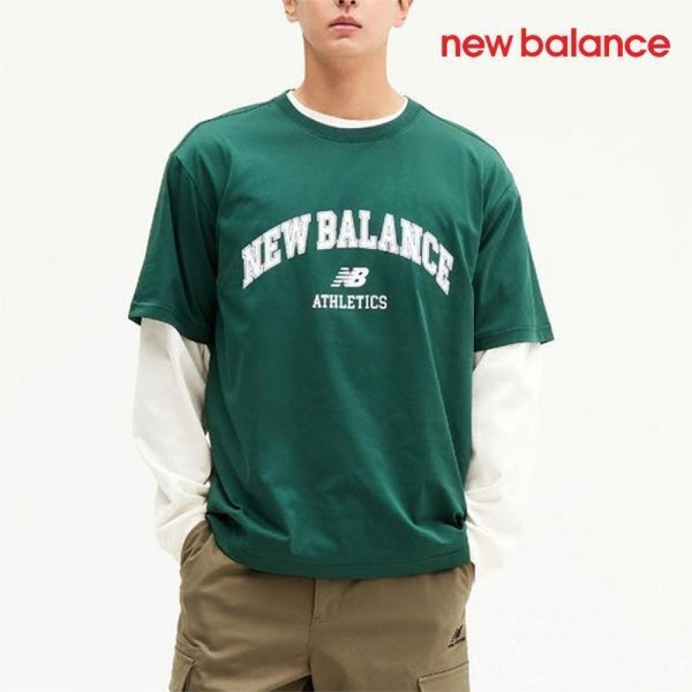 

New Balance Футболка с коротким рукавом Half Club E8 Nbnee21043 62 Uni Essential Arch XXL