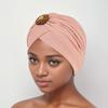Modische Retro-Accessoires Bambus Leinen Turban Hut Baotou Hut Moslemhut Haar Hut