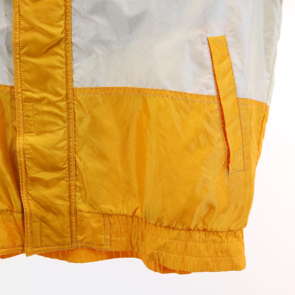 YAMAHA Windbreaker LL Yellow Mesh Lining Men's Used