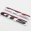 XXEV1 3D Metal GTS Logo Letter Car Rear Trunk Tail Door Side Sticker for Volkswagen VW Polo BORA Caddy Golf Jetta Touran Passat T-Roc